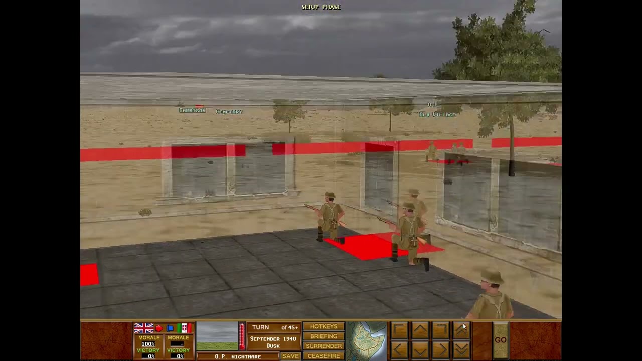 Combat Mission: Afrika Korps, O P  Nightmare Pt 1