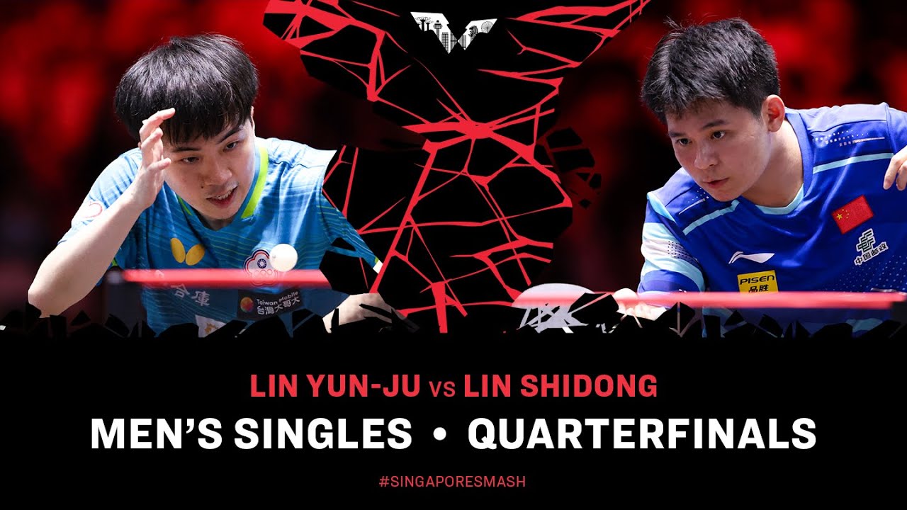 Lin Yun-Ju vs Lin Shidong | MS QF | Singapore Smash 2025