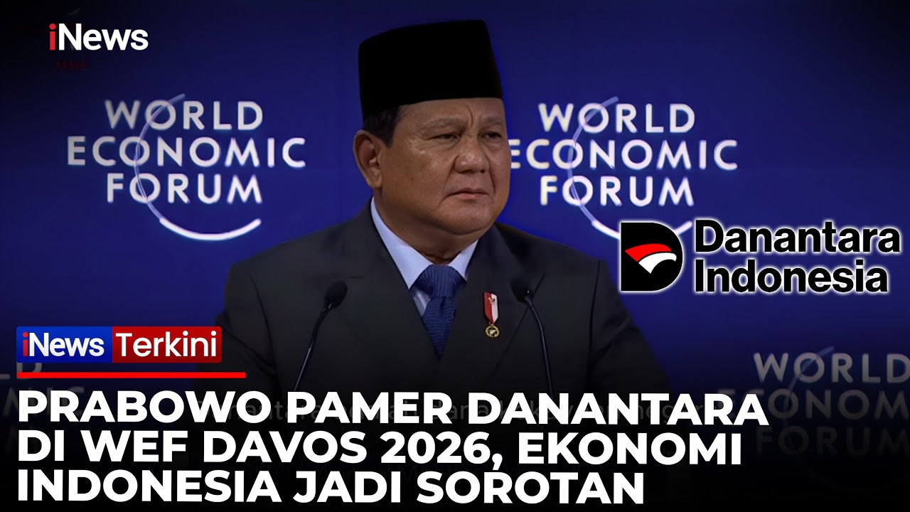 Presiden Prabowo Pamerkan Kekuatan Ekonomi Indonesia Lewat Danantara di WEF Davos 2026