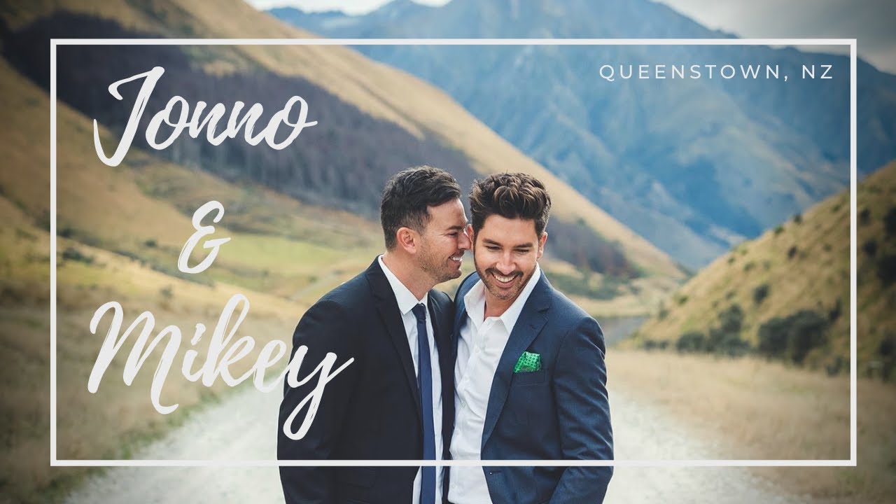Jonno & Mikey - Gay Queenstown Wedding