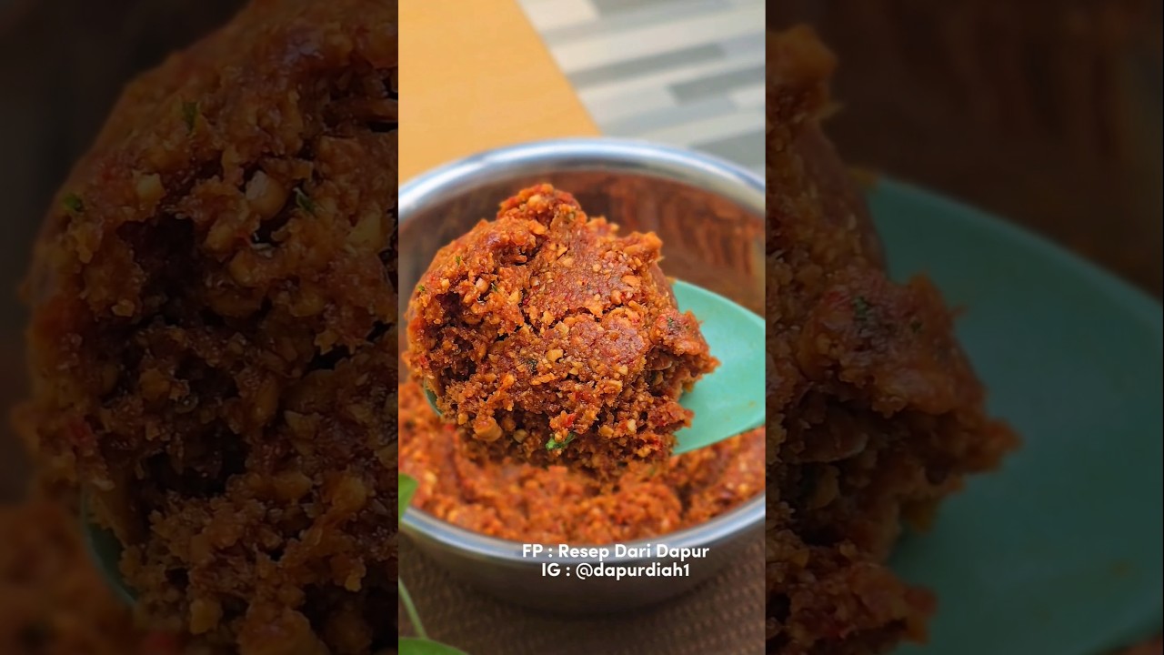 Przepis Sambel Pecel #resepsimple #sambelpecel