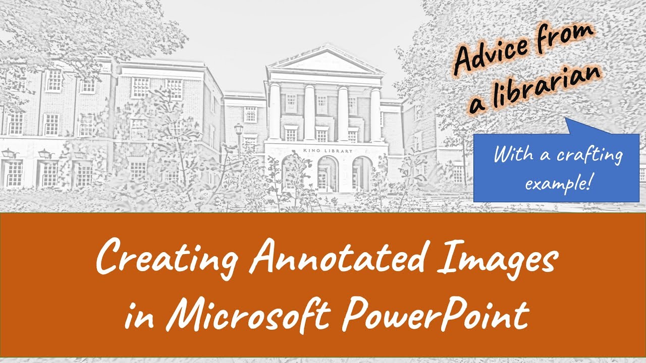 How to Annotate an Image or Figure in PowerPoint