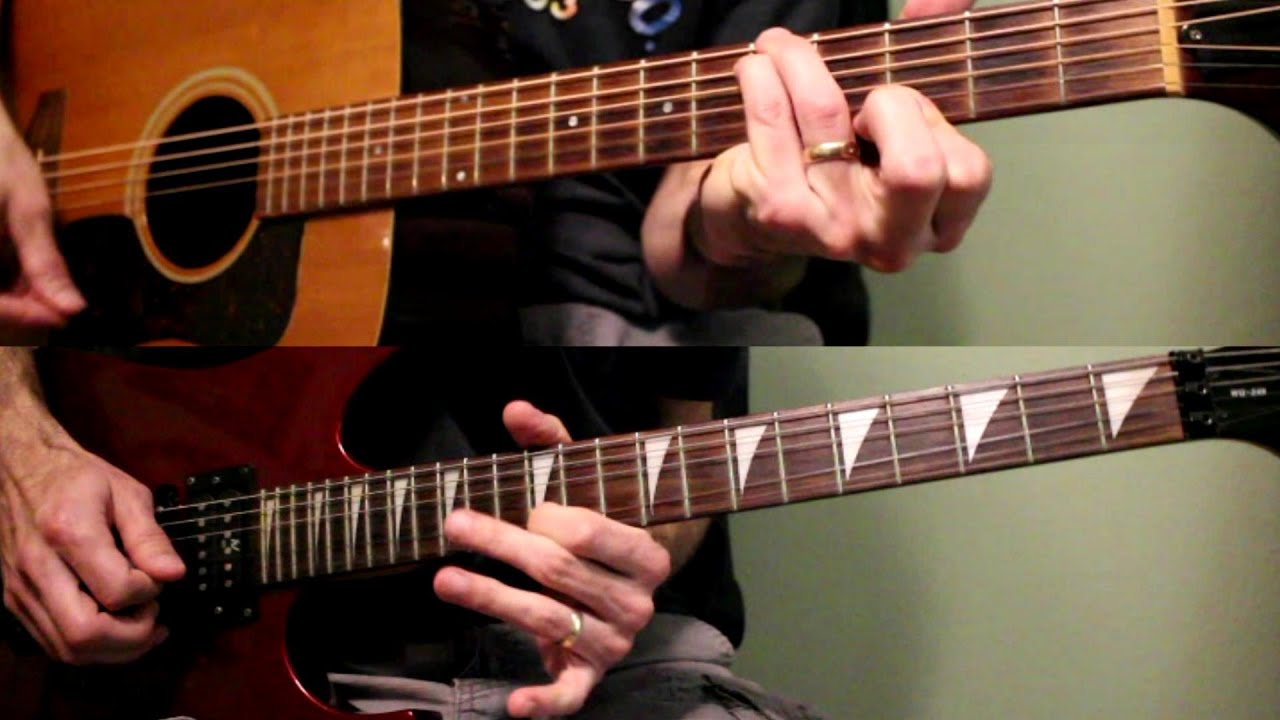 How to Play EVERYBODY WANTS TO RULE THE WORLD by Tears for Fears. (Acoustic & Electric guitar solos)