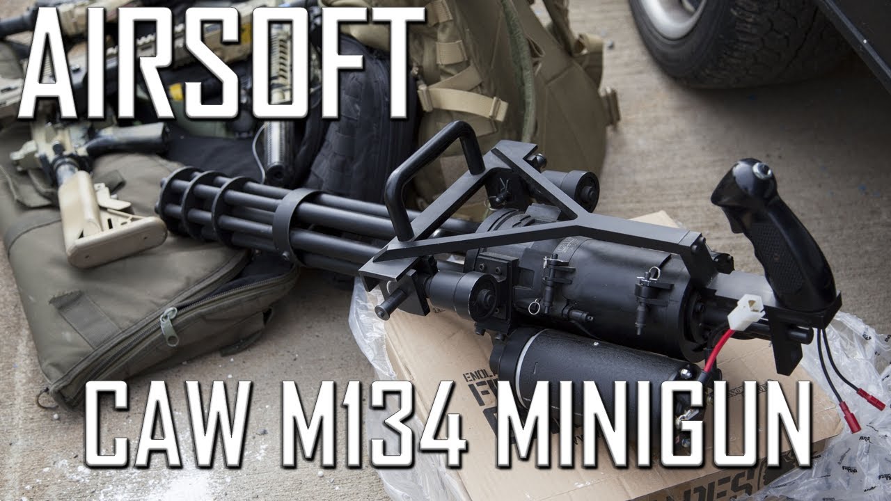 Airsoft CAW M134 Minigun