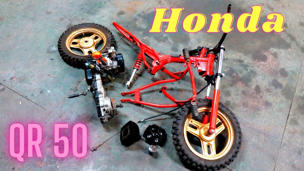 Восстановление и ремонт мотоцикла Honda QR 50. Эпизод 1.