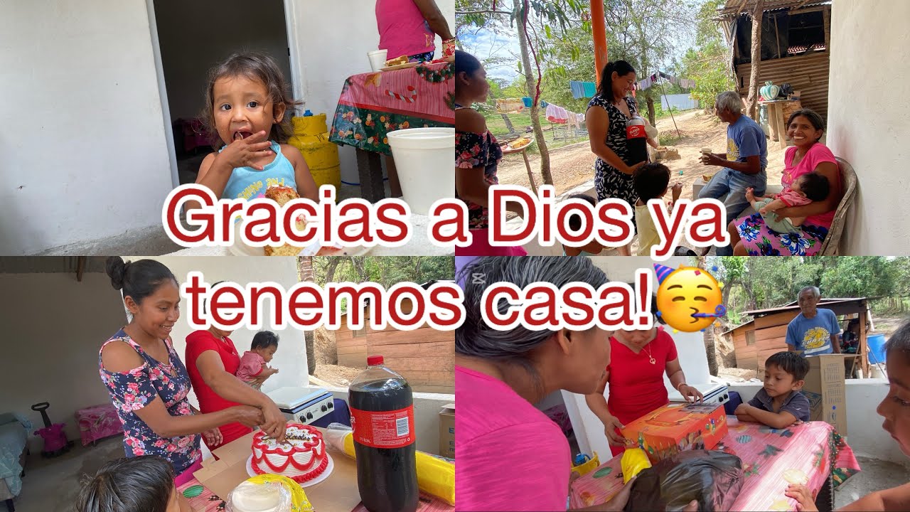 🔴Fuimos a entregarle a Maria su nueva casa 🏠 🥳🥳vean como quedó 🙏