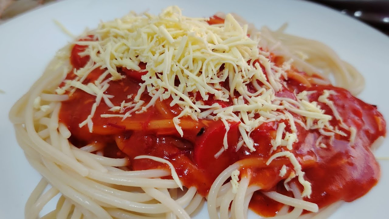 Filipino Style Spaghetti Recipe | Easy & Kids Favorite 🍝