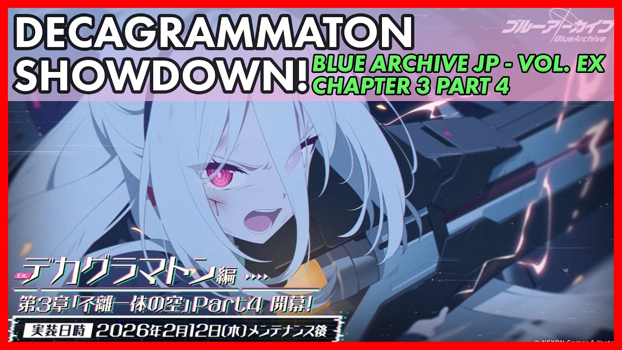 [Blue Archive JP] Decagrammaton Showdown! Vol. EX Chapter 3 Part 4 - Yuzu (Armed) and Eimi (Armed)