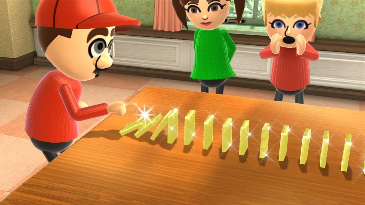 Wii Party U Minigames - Mario Vs Maximilian Vs Olga Vs Na-rae (Master Difficulty)