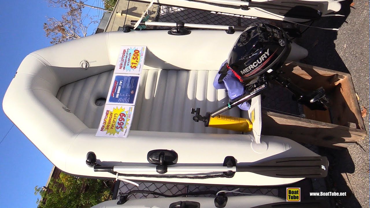 2016 Mercury 240 Dinghy Inflatable Boat - Walkaround - 2015 Annapolis Sail Boat Show