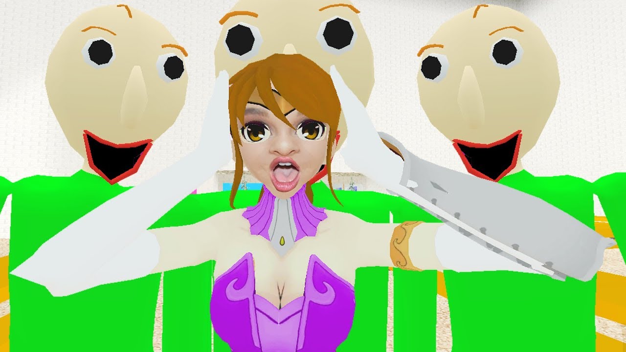 ARIANA GRANDE PLAYS BALDI'S BASICS