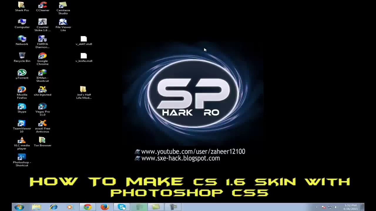 How To Make Counter Strike 1 6 Skin With Photoshop