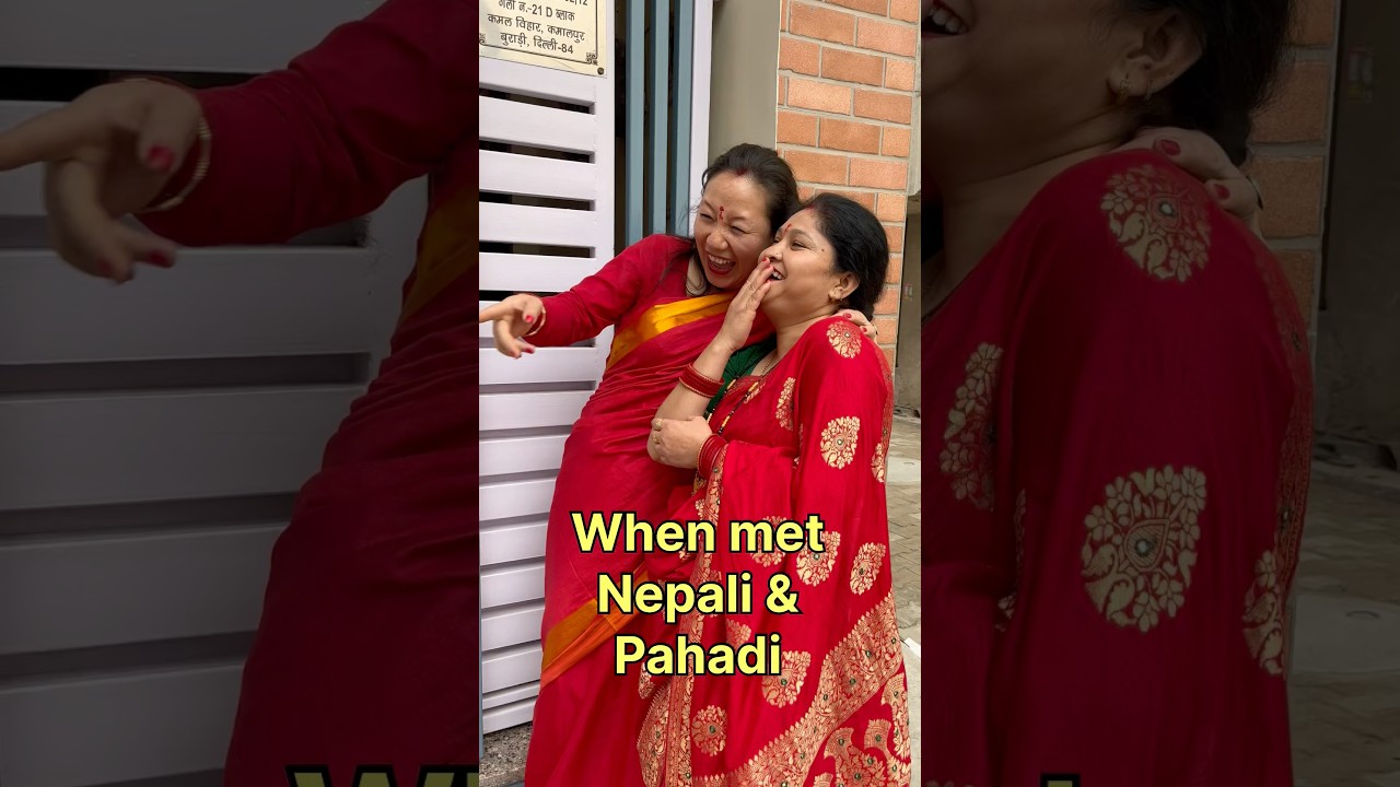 Nepali Girl Vs Pahadi || Chha bhane maya 
