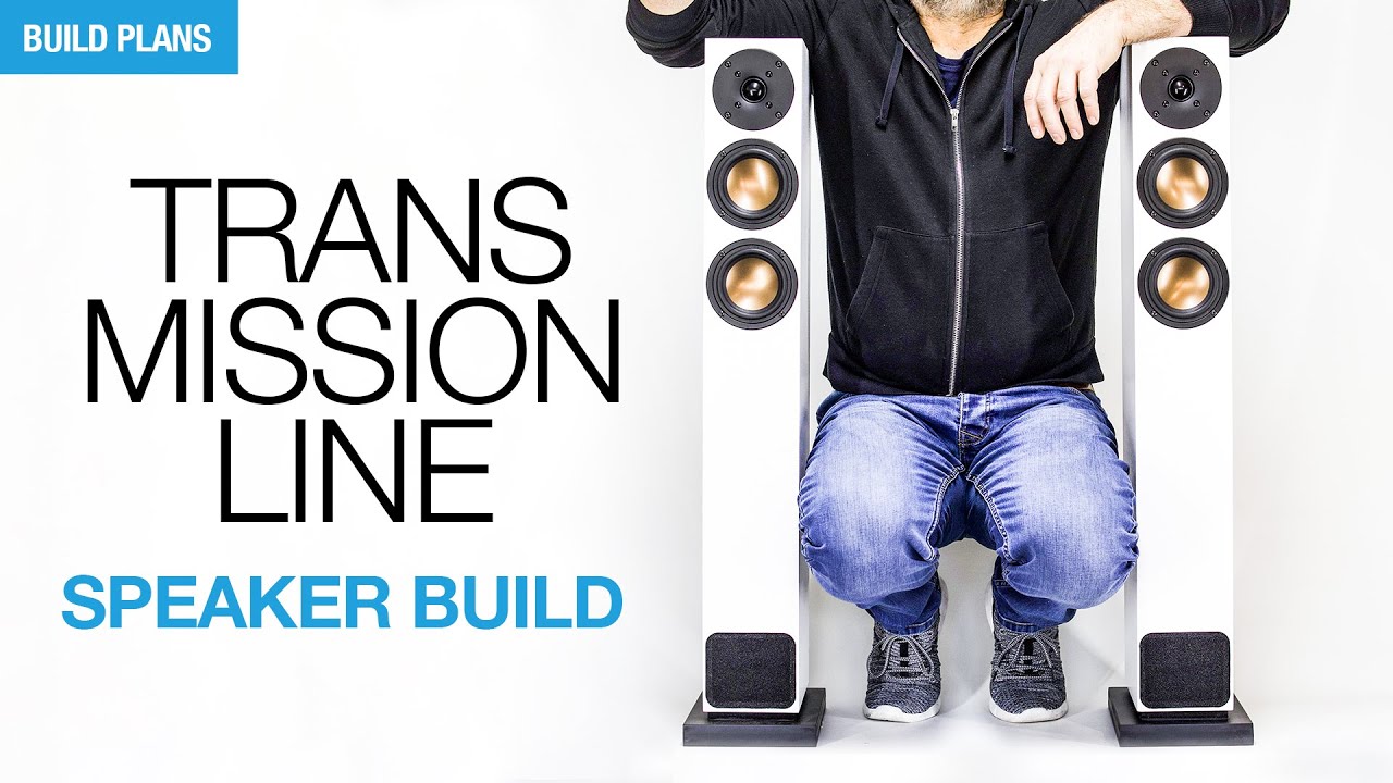 Building a Transmission Line 2.5-Way Tower Speaker - by SoundBlab