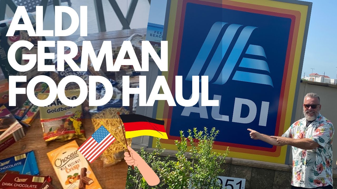 GERMAN SHOPS FOR GERMAN FOOD AT AMERICAN ALDI - FOOD HAUL