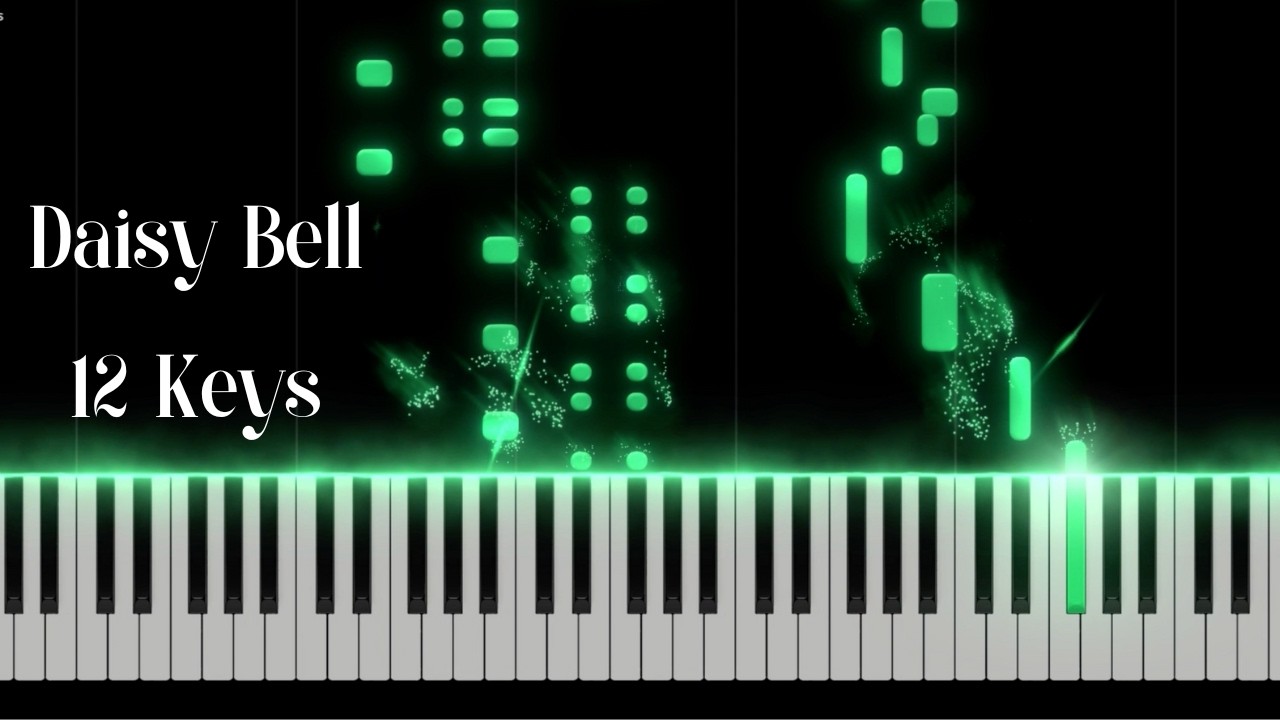 Daisy Bell in 12 Keys (Faster Every Time)