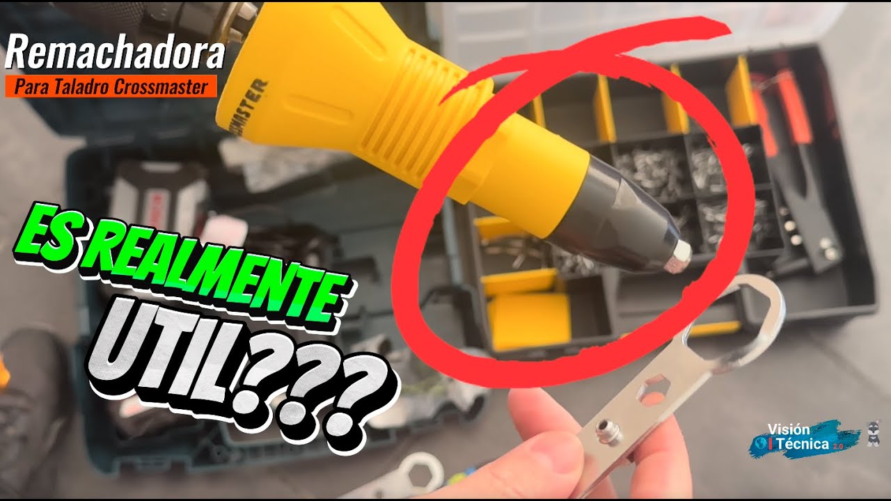 Remachadora Para Taladro Crossmaster