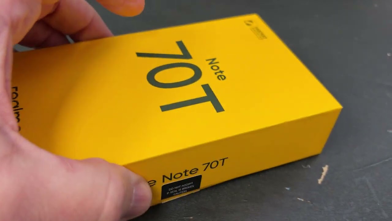 REALME NOTE 70T Unboxing Video – in Stock at www.welectronics.com