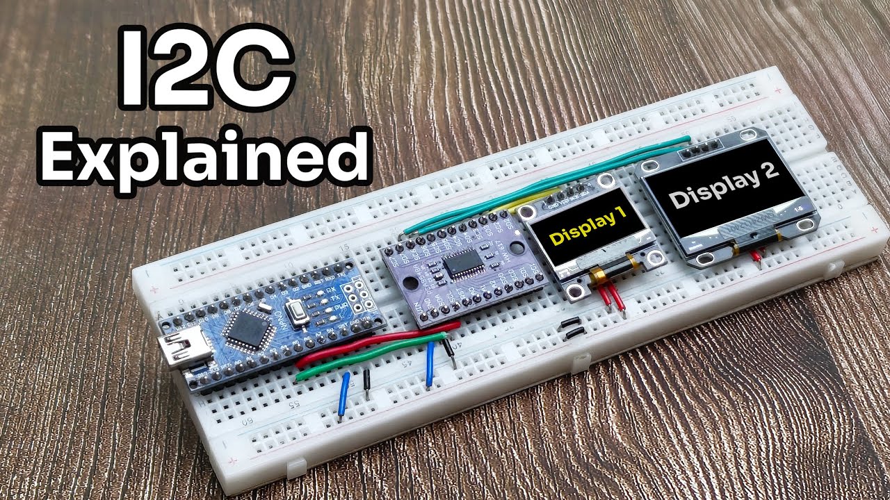Руководство для начинающих по I²C: адресация, OLED-дисплеи, датчики, мультиплексоры.