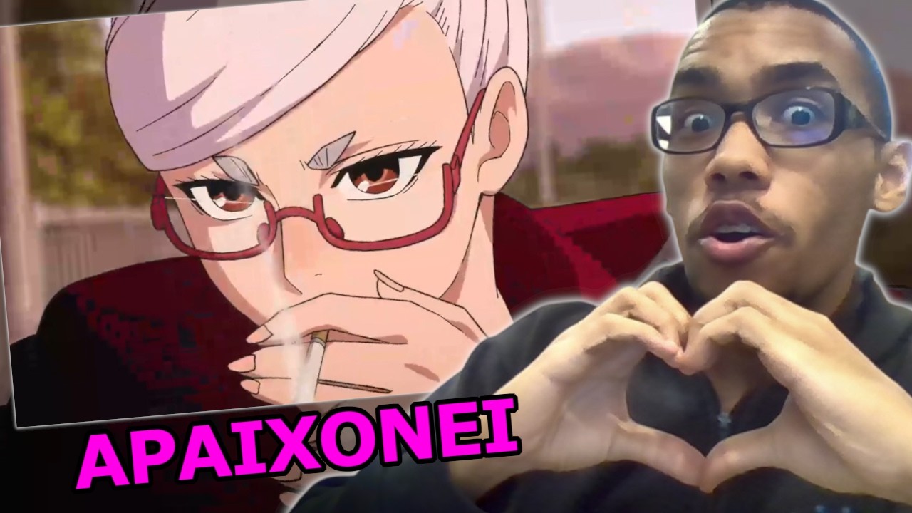 HATER de DANDADAN assistindo ao episodio 3 do anime!