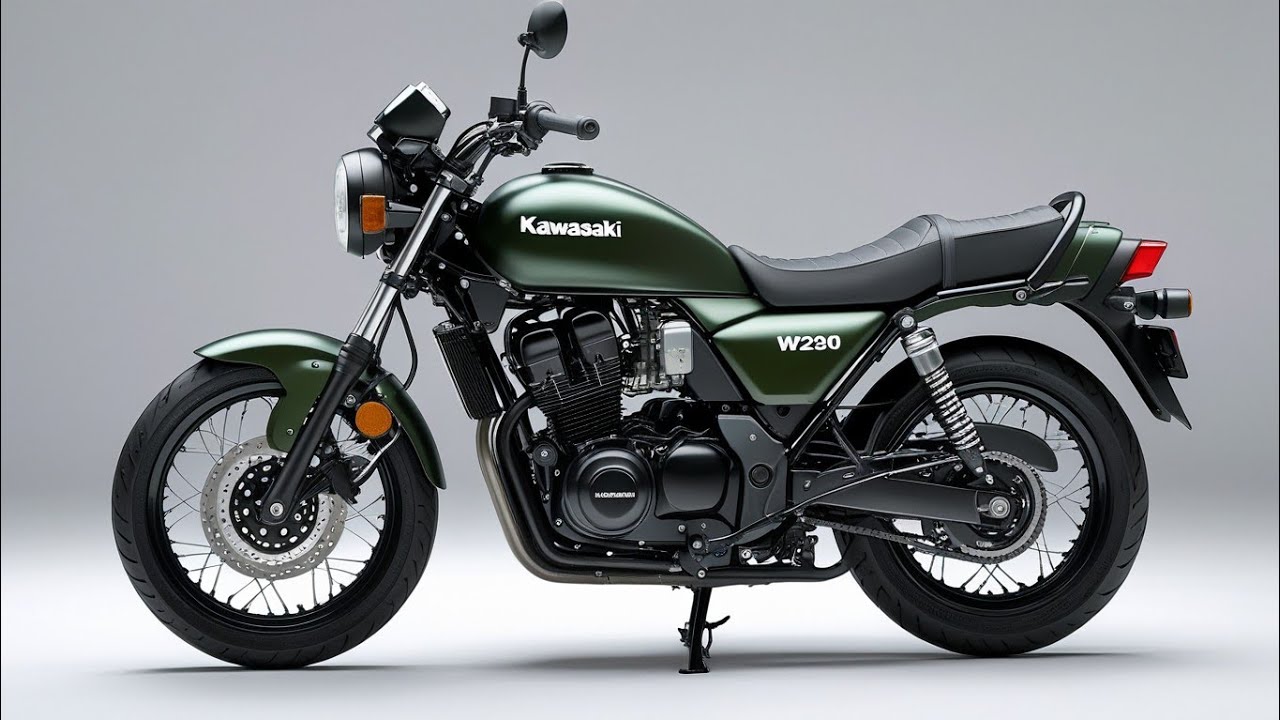 🔥 Kawasaki W230 — Классика, от которой мурашки по коже! Самый стильный байк 2025 года!