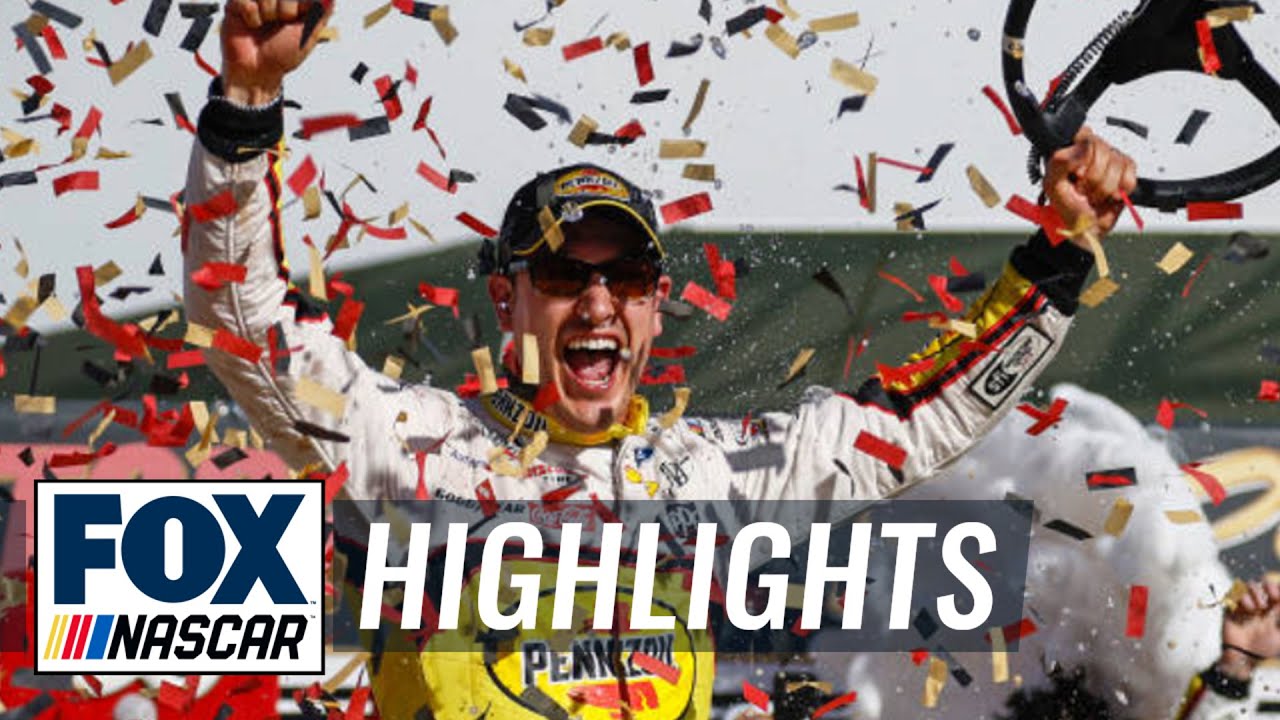 Logano passes Chastain to win at Las Vegas, advances to the Championship | NASCAR ON FOX HIGHLIGHTS
