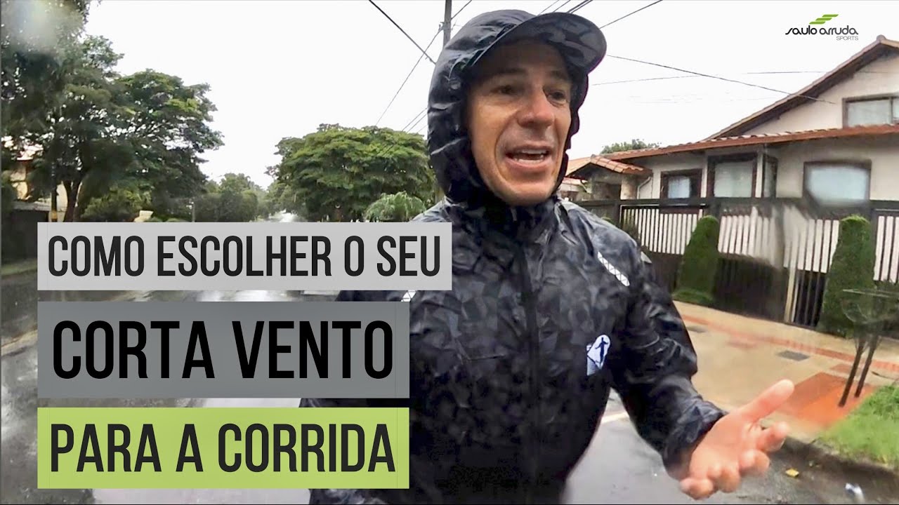 COMO ESCOLHER SEU CORTA VENTO PARA A CORRIDA
