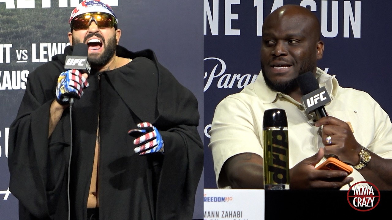 Josh Hokit vs. Derrick Lewis Press Conference Highlights UFC Freedom 250
