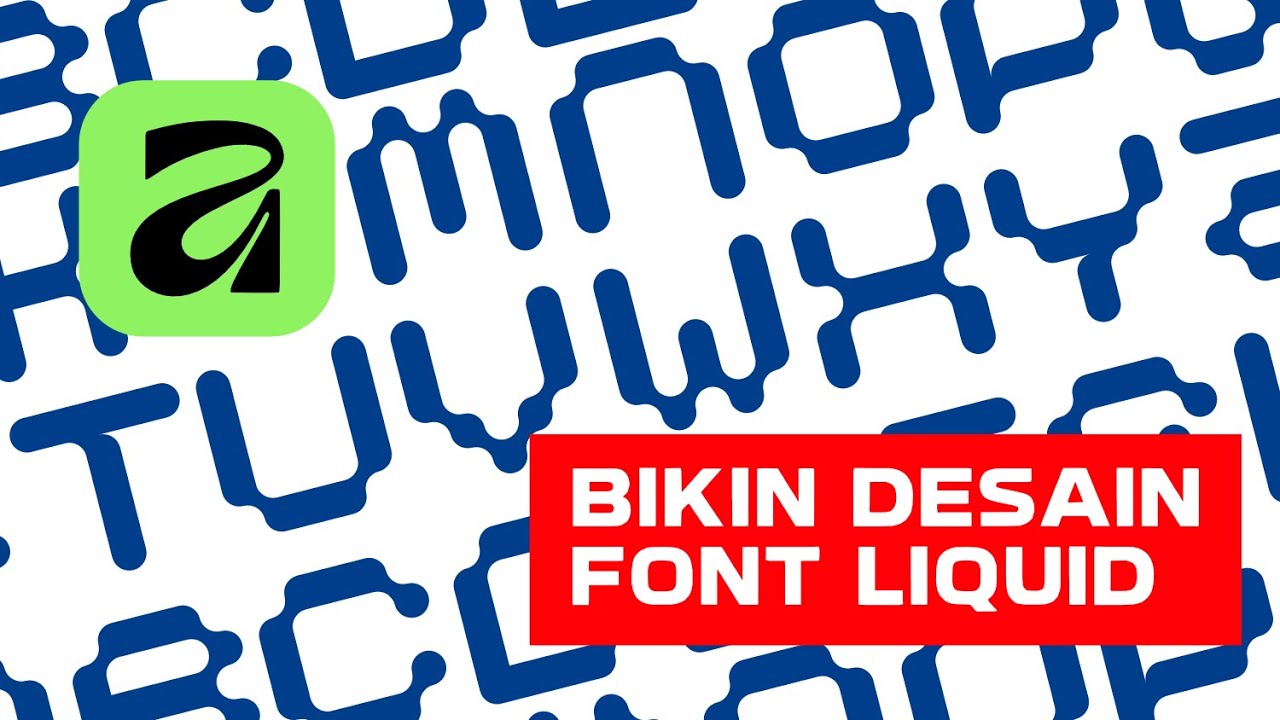 Tutorial Affinity Canva, Cara Membuat Desain Font A Sampai Z Sendiri
