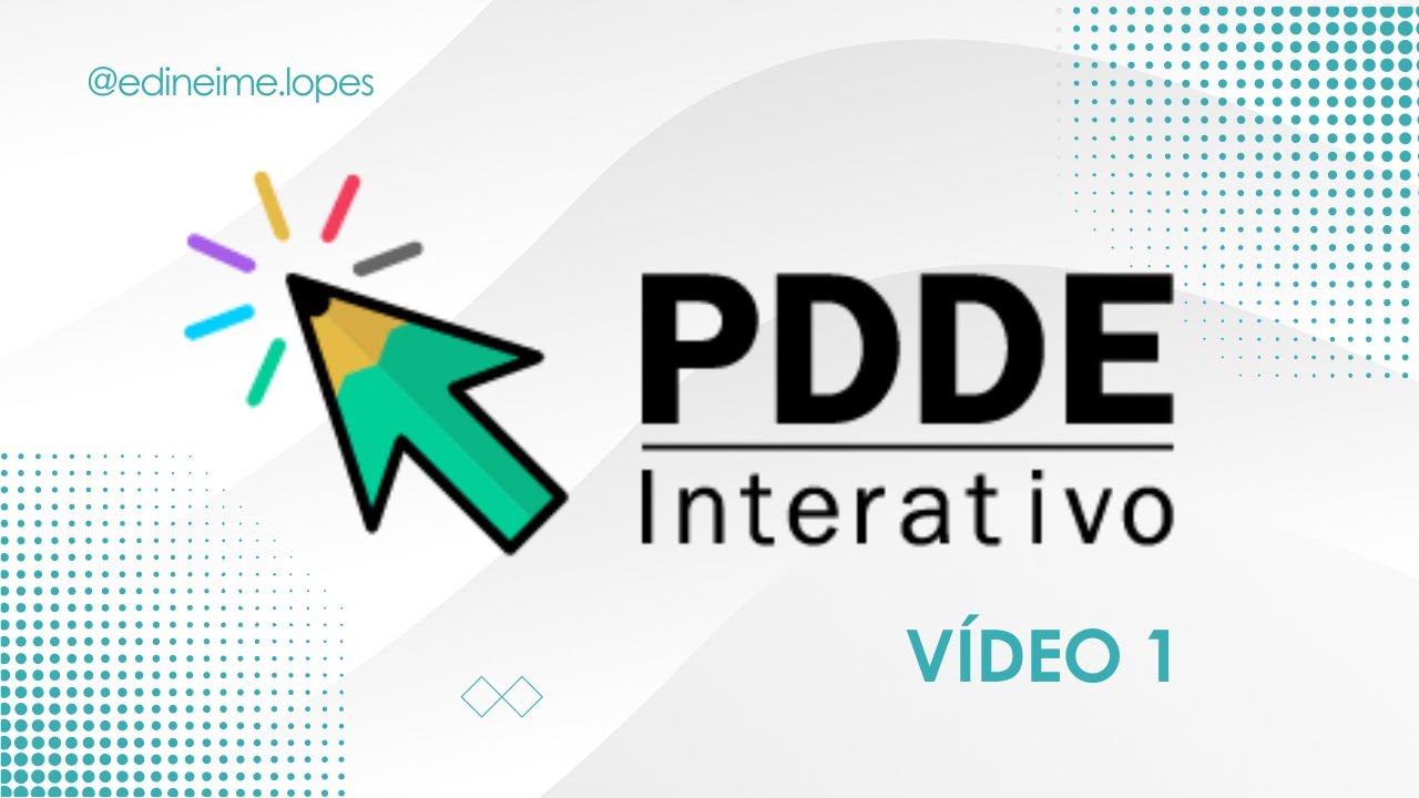 COMO PREENCHER O PDDE INTERATIVO