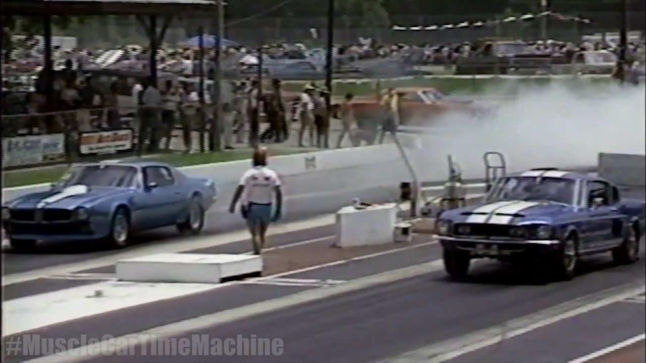 455 Super Duty vs 428 Cobra Jet vs Ram Air 400 (Firebird vs Mustang) Classic Drags!