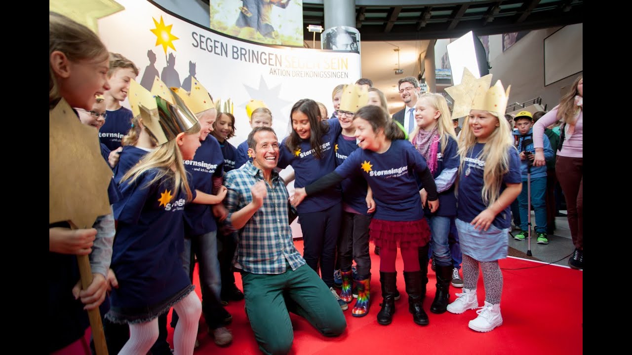Sternsinger-Filmpremiere mit Willi Weitzel in K&ouml;ln