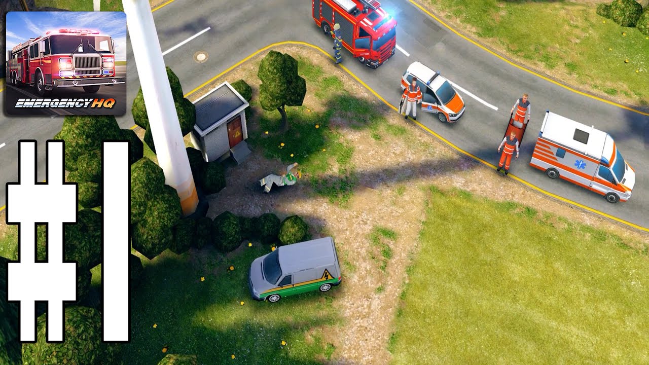 EMERGENCY HQ: Estratégia de Resgate Tutorial - Jogabilidade Passo a Passo Parte 1 (iOS/Android)