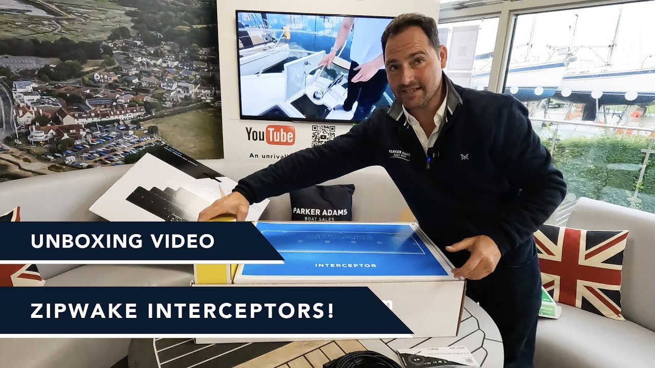 Unboxing Zipwake Interceptors! The First Video about this amazing Trim Tab Replacement Product