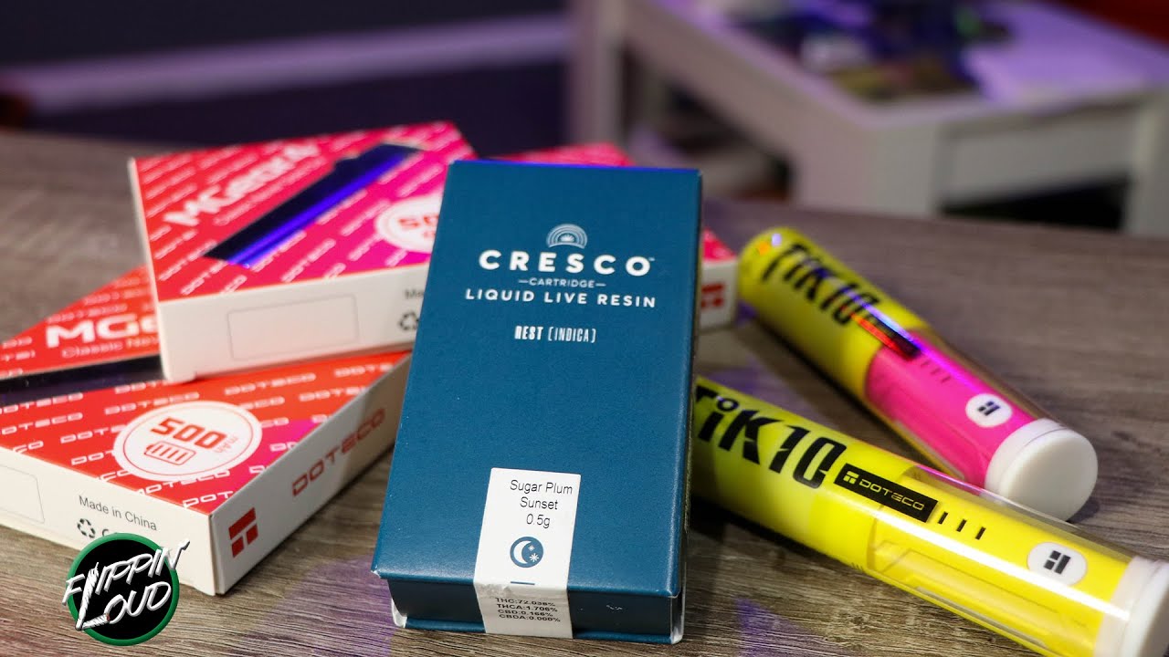Doing BLINKERS with this Cresco LIQUID LIVE RESIN on some NEW CART BATTERIES!!