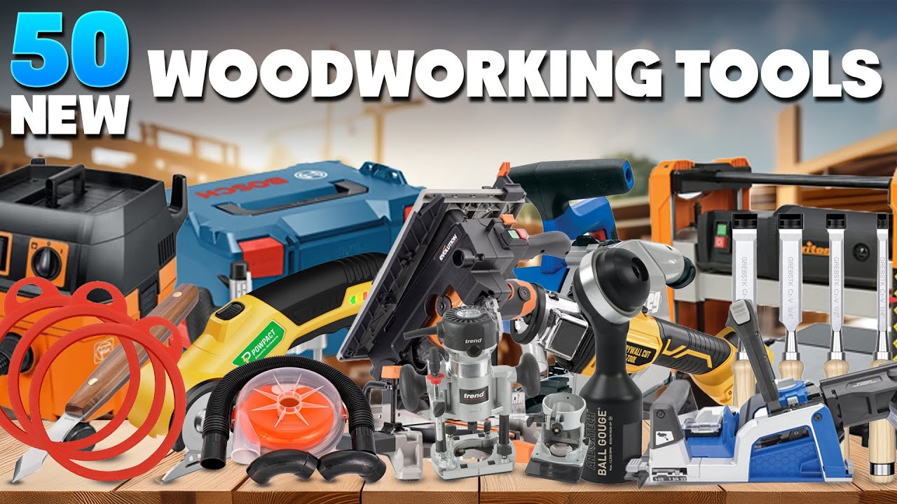 50 New Woodworking Tools on Amazon Every Woodworker Must Try
