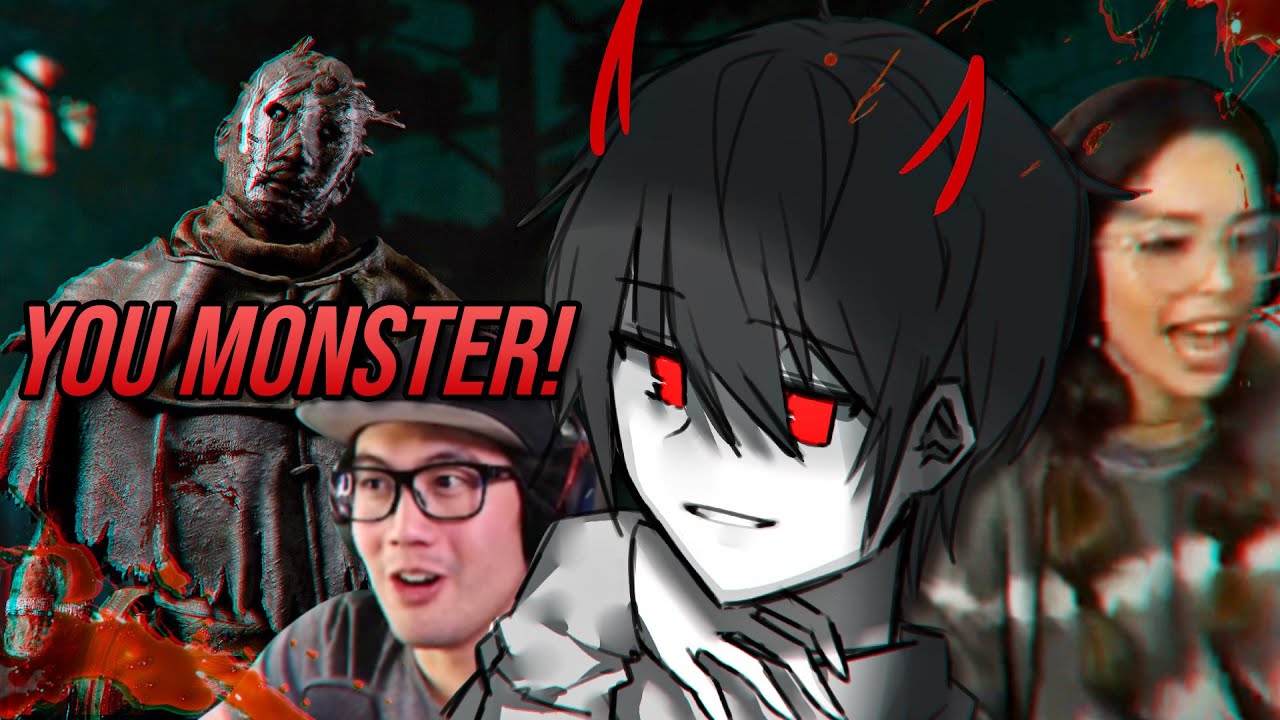 Пугаю своих друзей в Dead by Daylight с участием Valkyrae, Kkatamina и друзей
