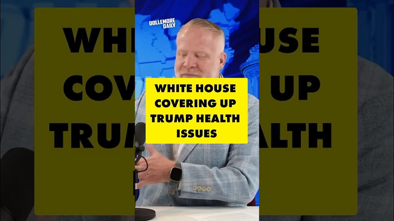 White House Covering Up Trump's Health Issues #DollemoreDaily #Trump #Politics