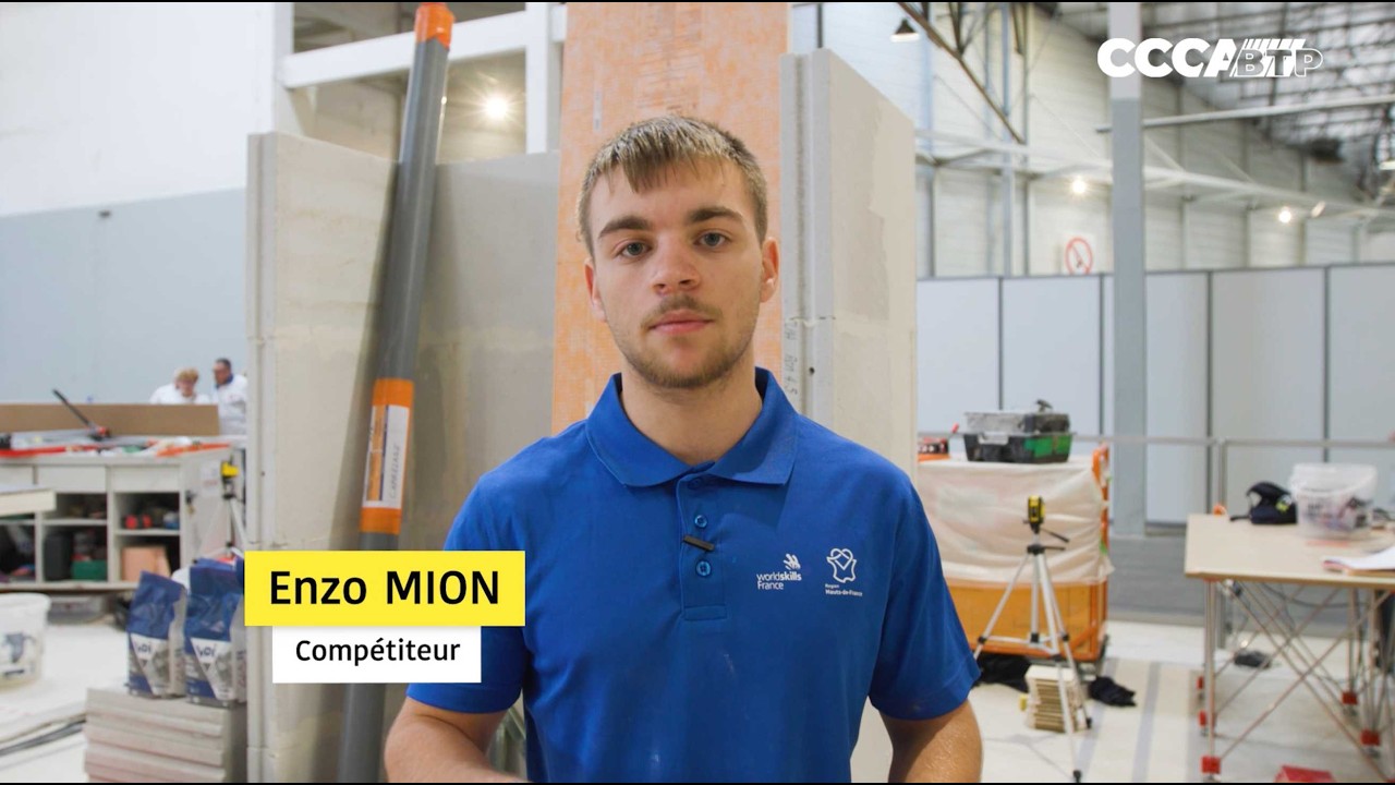 LE CARRELAGE EN ACTION WORLDSKILLS FRANCE 2025 - CCCA BTP