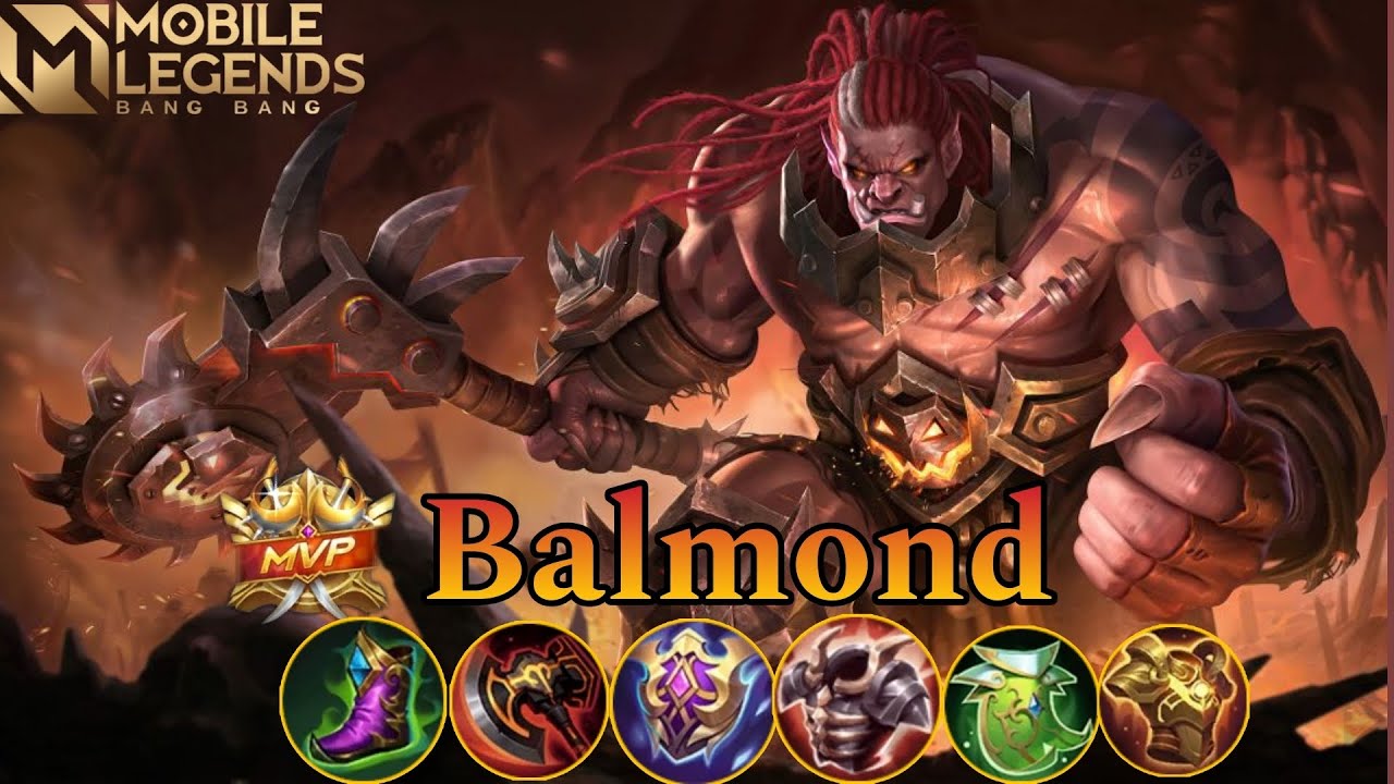 Mobile Legends : Balmond Late Game 🔥 : BRAWL GAMEPLAY : Sustainable build 🗿 : MVP 🔥