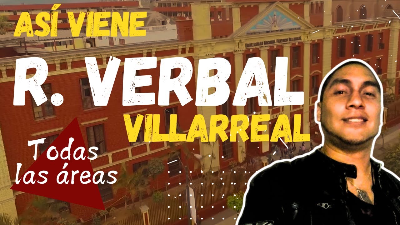 🔴 Solucionario EXAMEN DE ADMISIÓN VILLARREAL 👏 RAZONAMIENTO VERBAL 2023 2024 Todas las áreas
