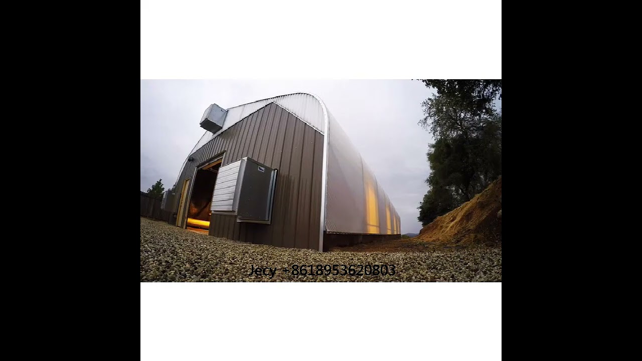 Light deprivation greenhouse with PO film and black& white film.