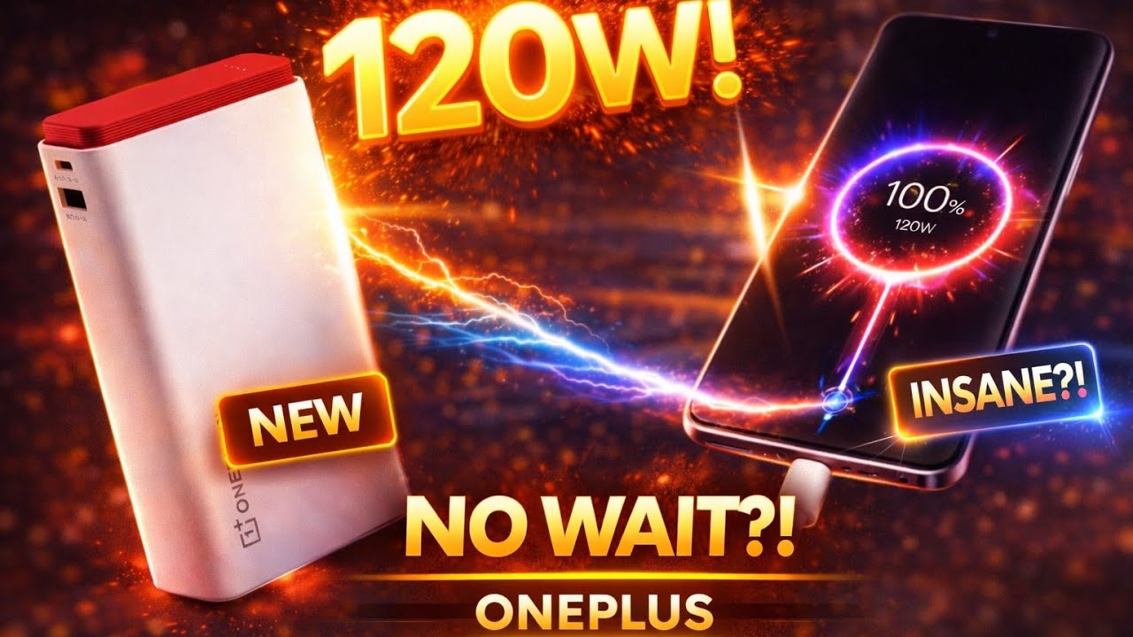 OnePlus 120W Power Bank: No More Slow Charging
