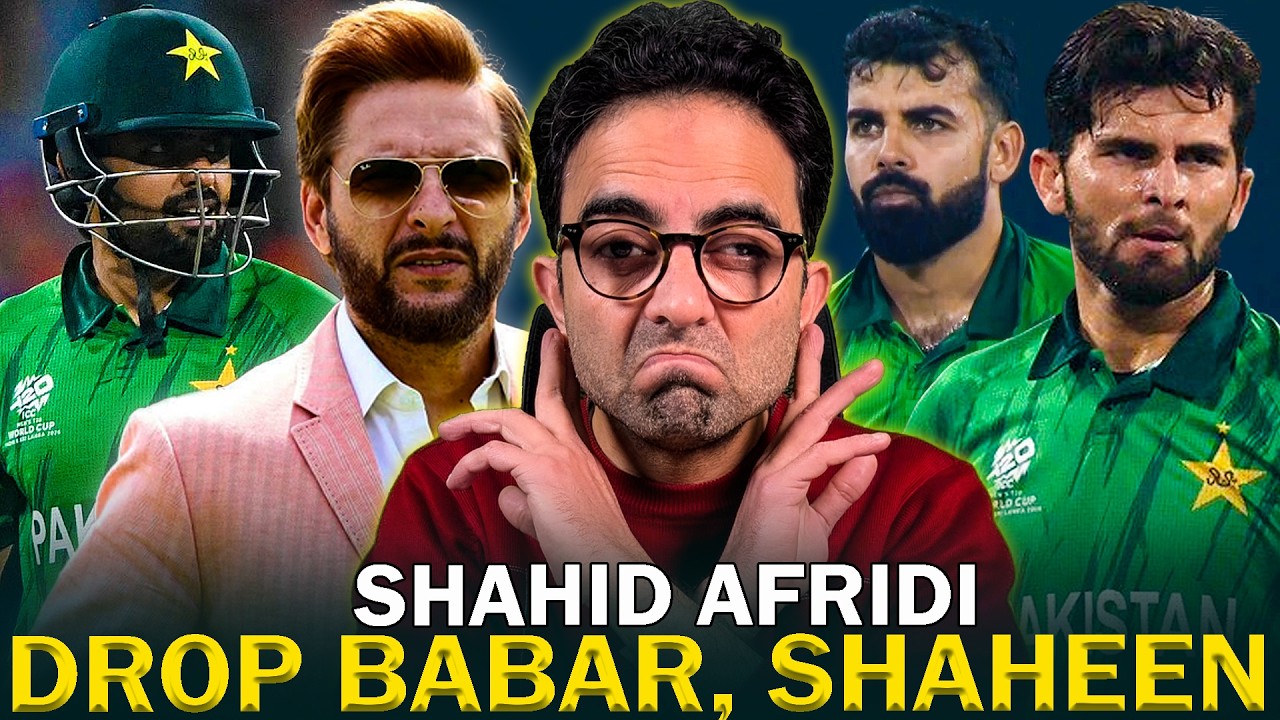 Shahid Afridi urges PCB to rest Shaheen, Babar Azam and Shadab, and back youngsters!