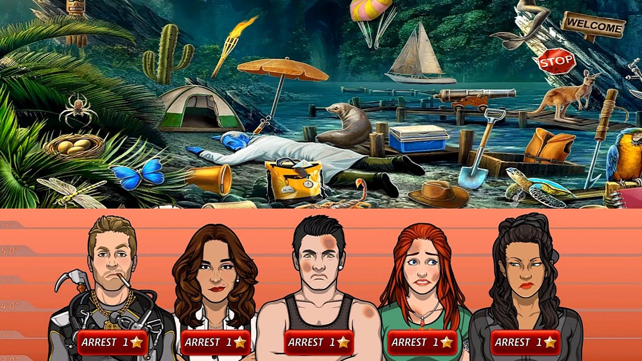 Criminal Case: Save The World Case #36 - Out of the Blue || Arrest Killer (Extend Version)