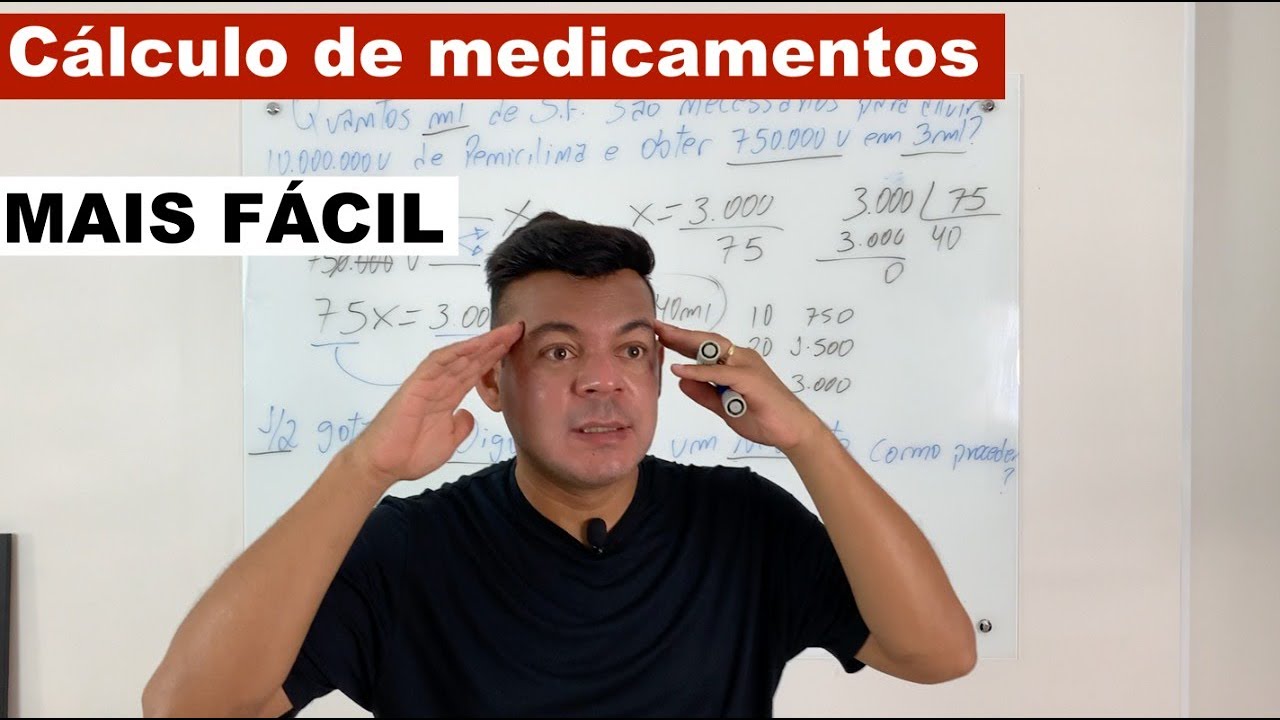 Cálculos de medicamentos MAIS FÁCIL e SEM CÁLCULO - 💊