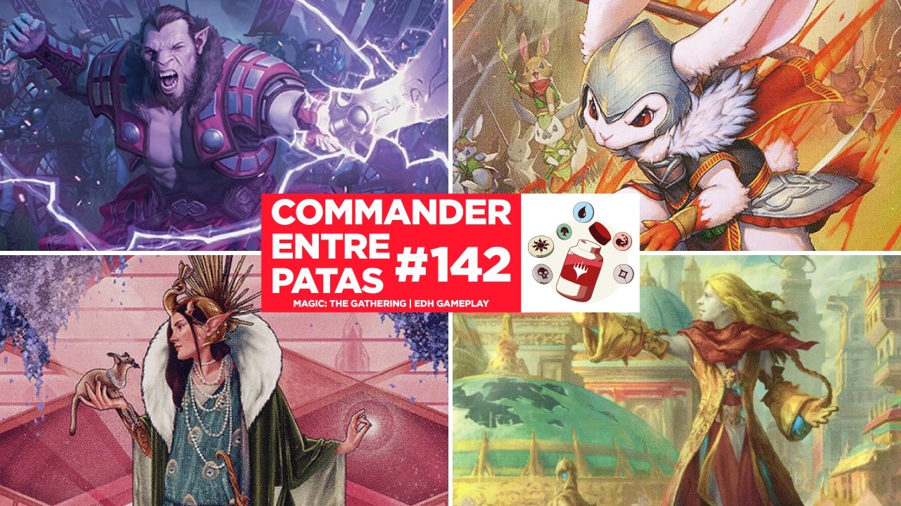 Commander Entre Patas #142: Verano 2026 - Zurgo vs Baylen vs Pia Nalaar vs Jinnie Fay | EDH | MTG