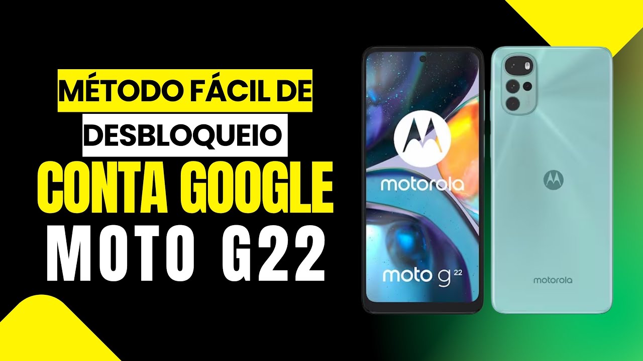 Conta Google Moto G22 | Método mais rápido e fácil (Android 12)