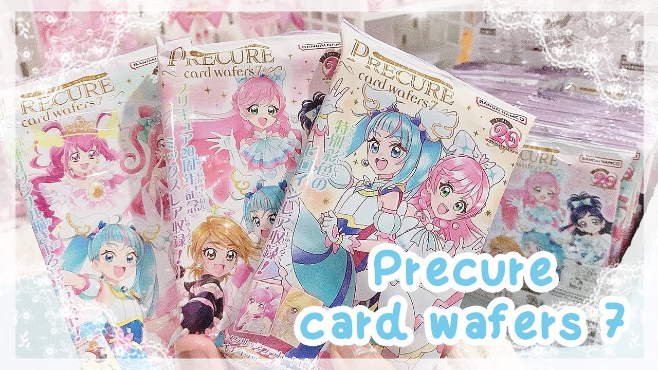 ☁️【𝐔𝐧𝐛𝐨𝐱𝐢𝐧𝐠】Precure card wafers 7 +มีแจกของรางวัล (ENG CC)