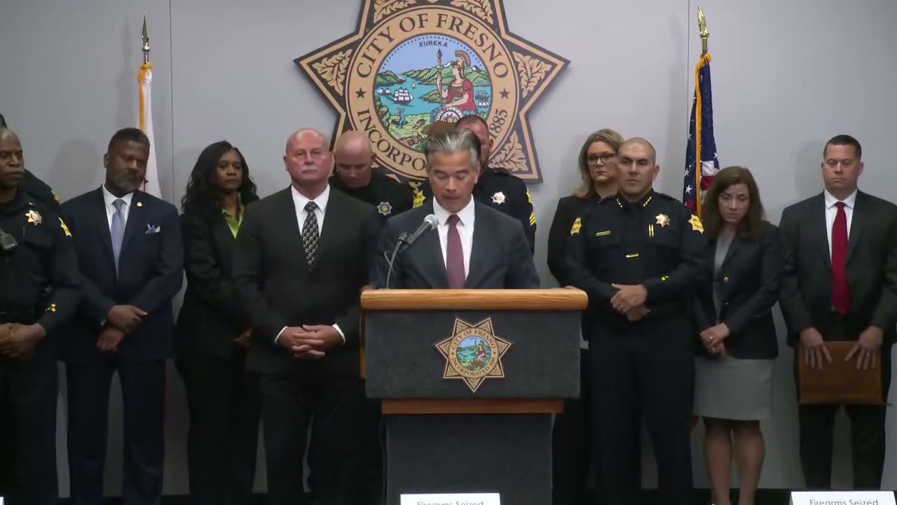 Attorney General Bonta, Fresno Authorities Announce Results of Major Gang Takedown Operation